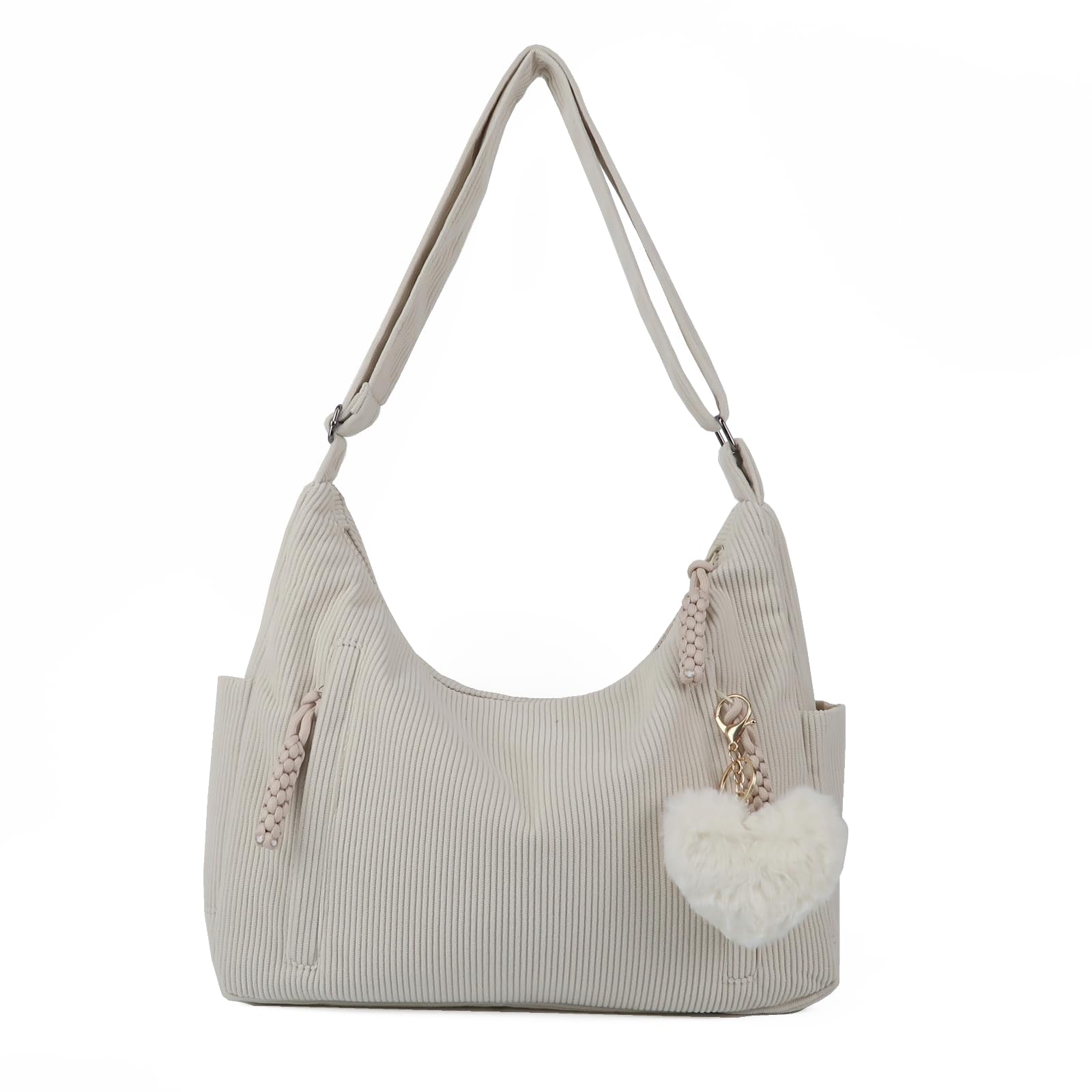 PALAY® Corduroy Tote Bag Women Large Capacity Handbag with Adjustable Shoulder Strap Casual Crossbody Bags Ladies Hobo Bag for Shopping, School, Work,Travel,University PALAY® Corduroy Tote Bag Women Large Capacity Handbag with Adjustable Shoulder Strap Casual Crossbody Bags Ladies Hobo Bag for Shopping, School, Work,Travel,University